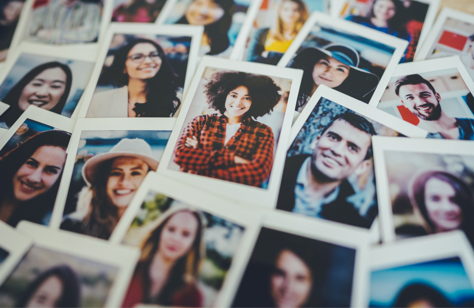 polaroids of people